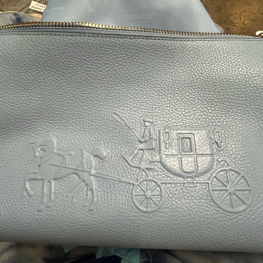 COACH CHARLEY DEBOSSED HORSE AND CARRIAGE BAG - Picture 10 of 10